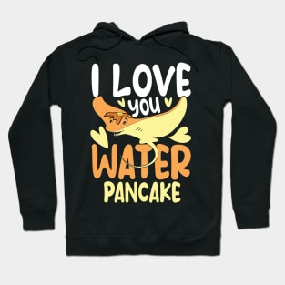 I Love Water Pancake - Stingray Hoodie